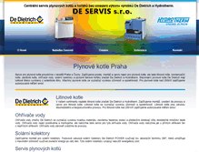 Tablet Screenshot of de-servis.cz